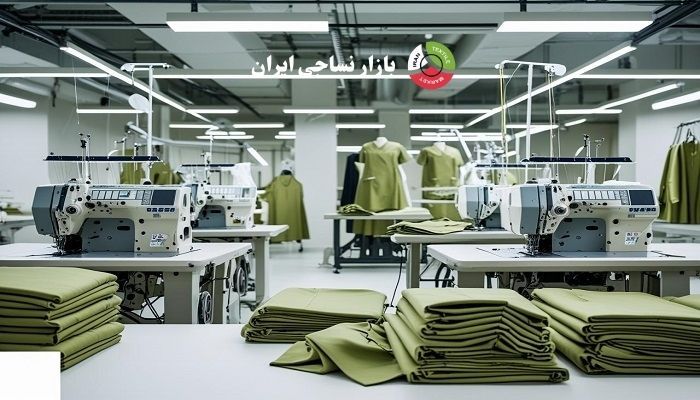 کارگاه دوخت لباس بیمارستانی با استفاده از پارچه ترگال سبز کاهویی