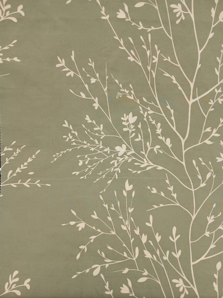 پارچه ملحفه ای طرح شاخه رویه