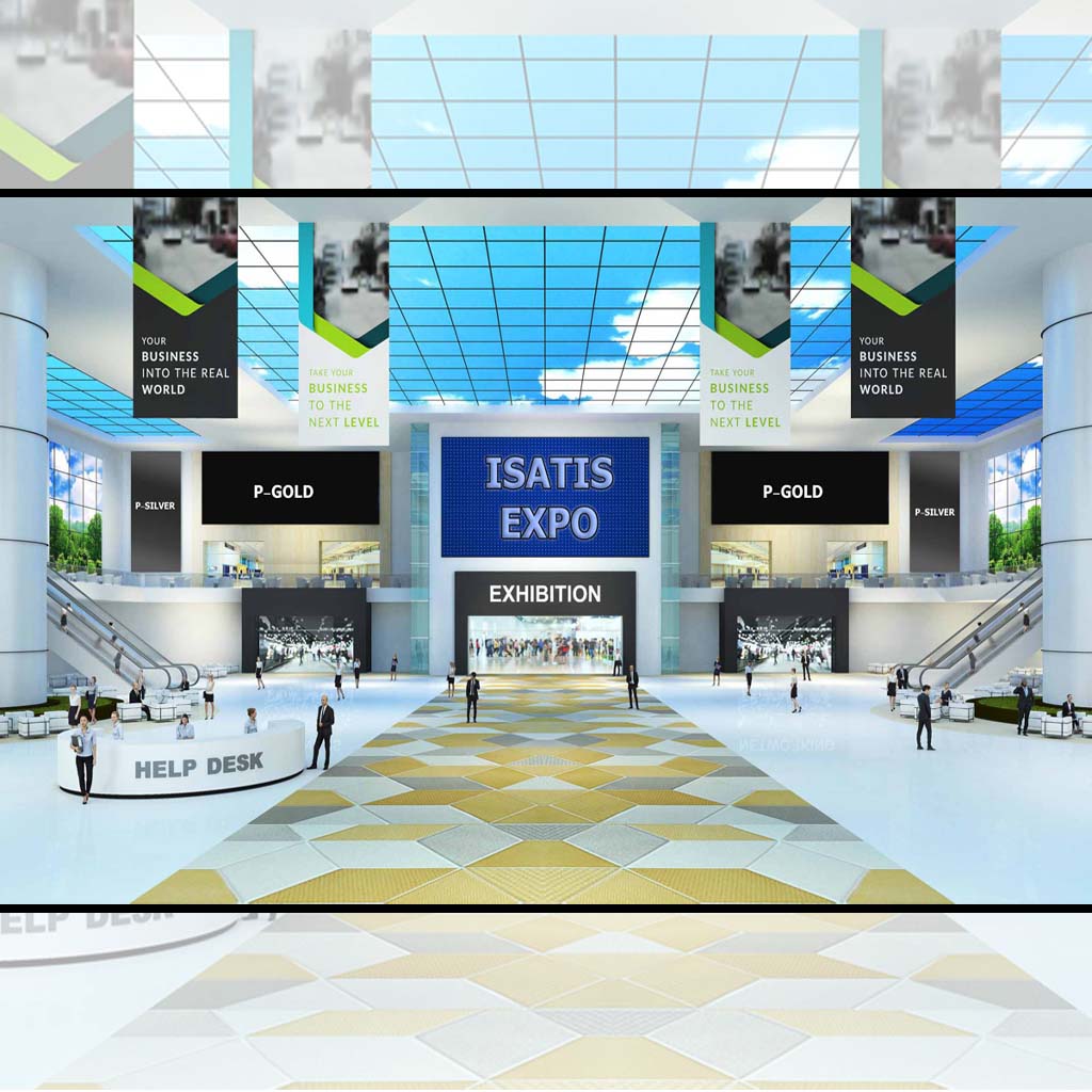 بیلبورد نمایشگاه مجازی ایساتیس اکسپو (ISATIS-EXPO)