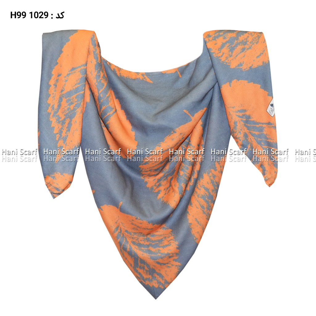 روسری نخی پاییزه تک رنگ کد H99 1029