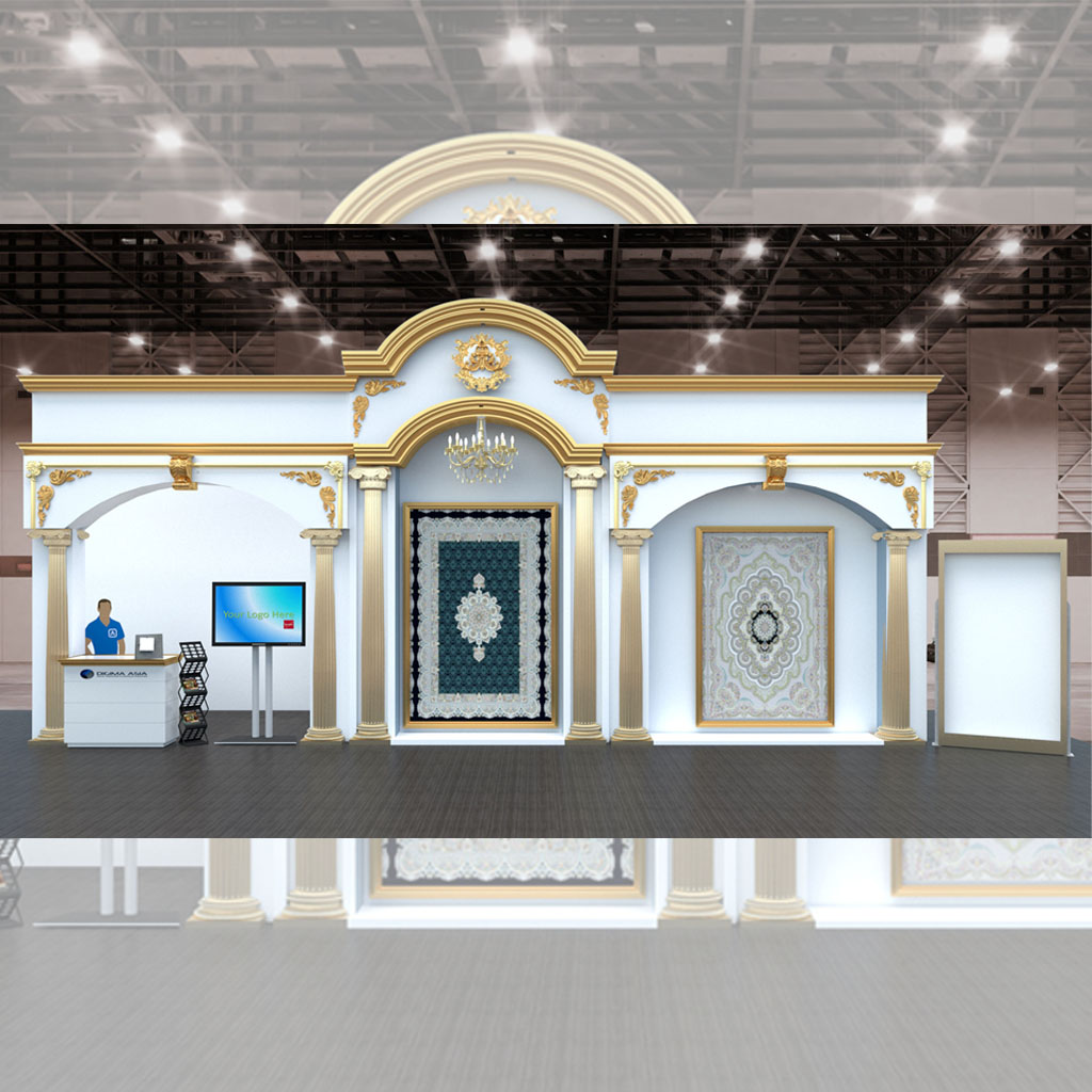 غرفه نمایشگاه مجازی ایساتیس اکسپو (ISATIS-EXPO) (طلایی)