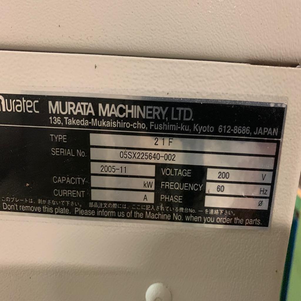 یک ست وایندر 21c  موراتا ژاپن 40 اسپیندل سال ساخت 2005 مدل RM