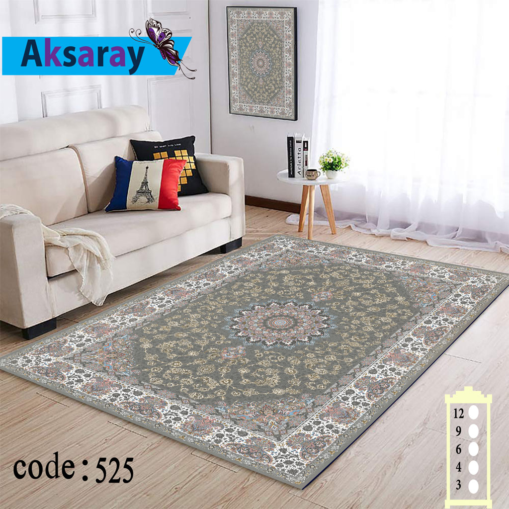 روفرشی کشدار مخمل شانل تراکم بالا کد 525 (4 متری)