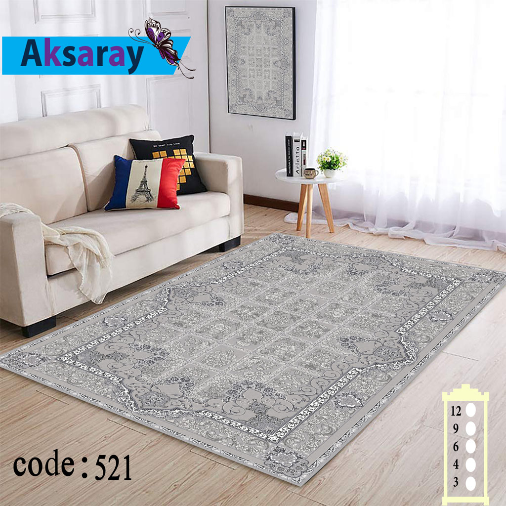 روفرشی کشدار مخمل شانل تراکم بالا کد 521 (4 متری)