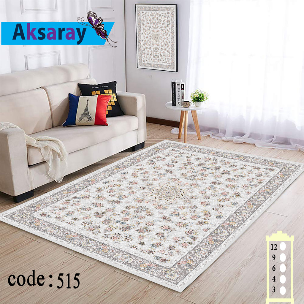 روفرشی کشدار مخمل شانل تراکم بالا کد 515 (4 متری)