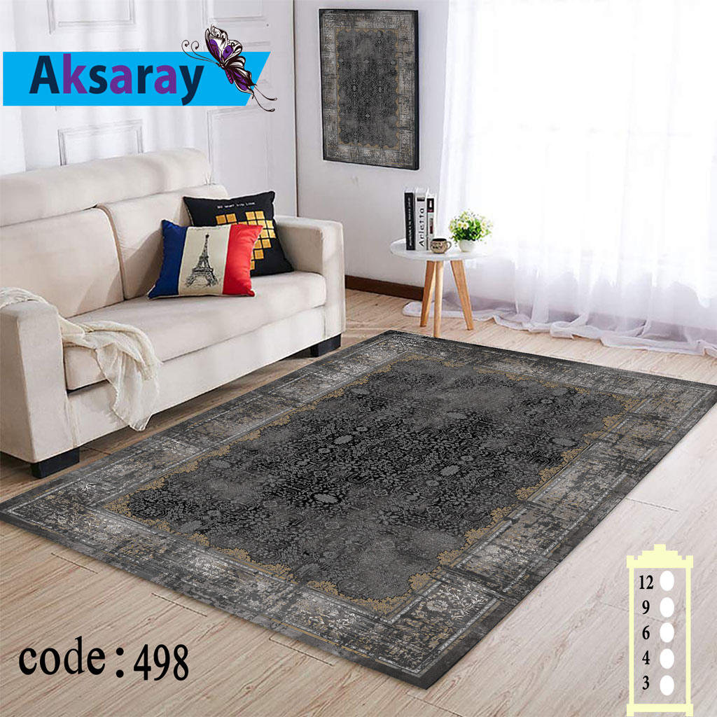 روفرشی کشدار مخمل شانل تراکم بالا کد 498 (4 متری)