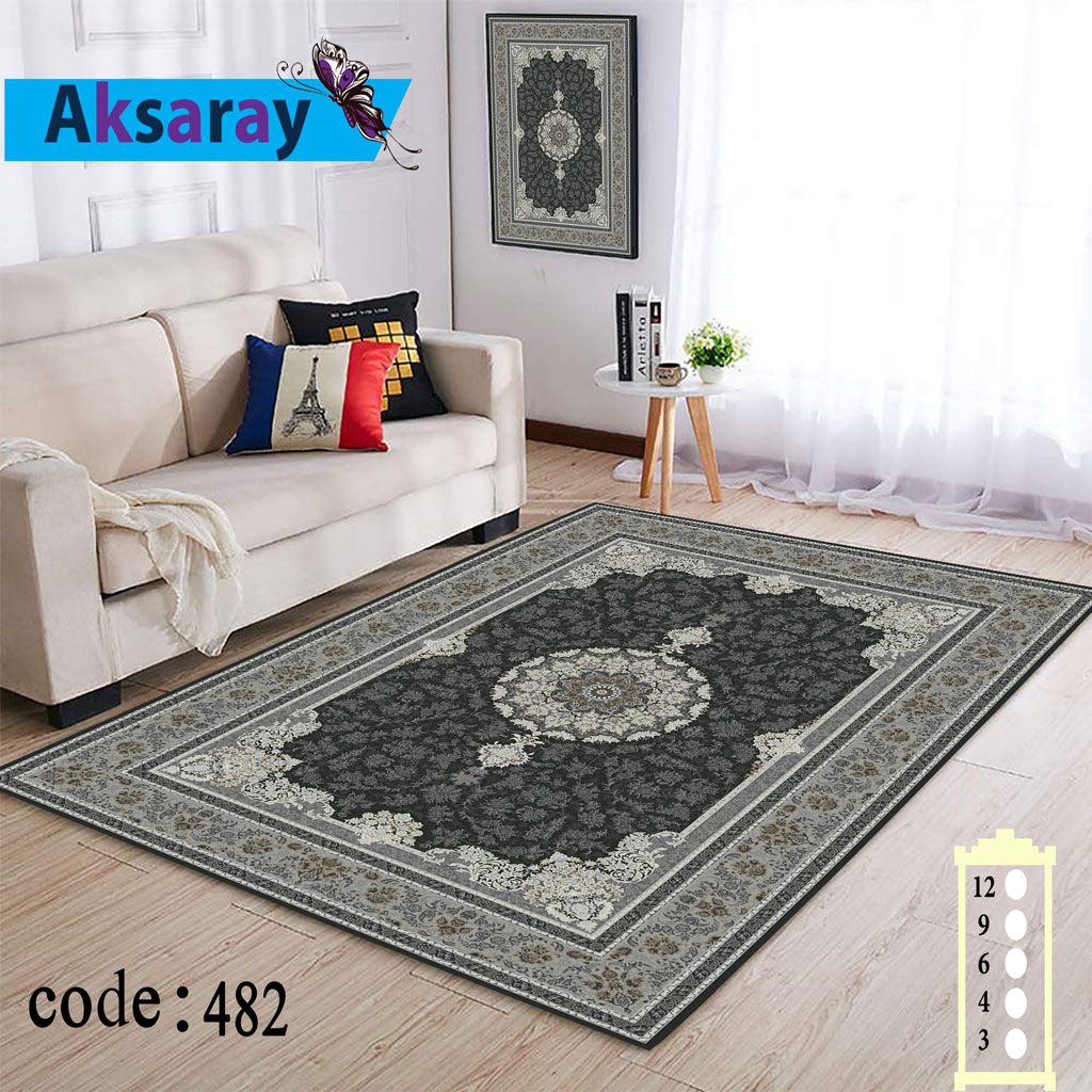 روفرشی کشدار مخمل شانل تراکم بالا کد 482 (4 متری)