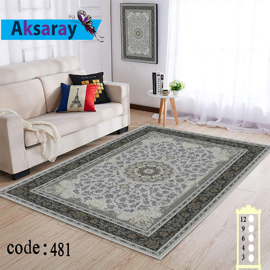 روفرشی کشدار مخمل شانل تراکم بالا کد 481 (4 متری)