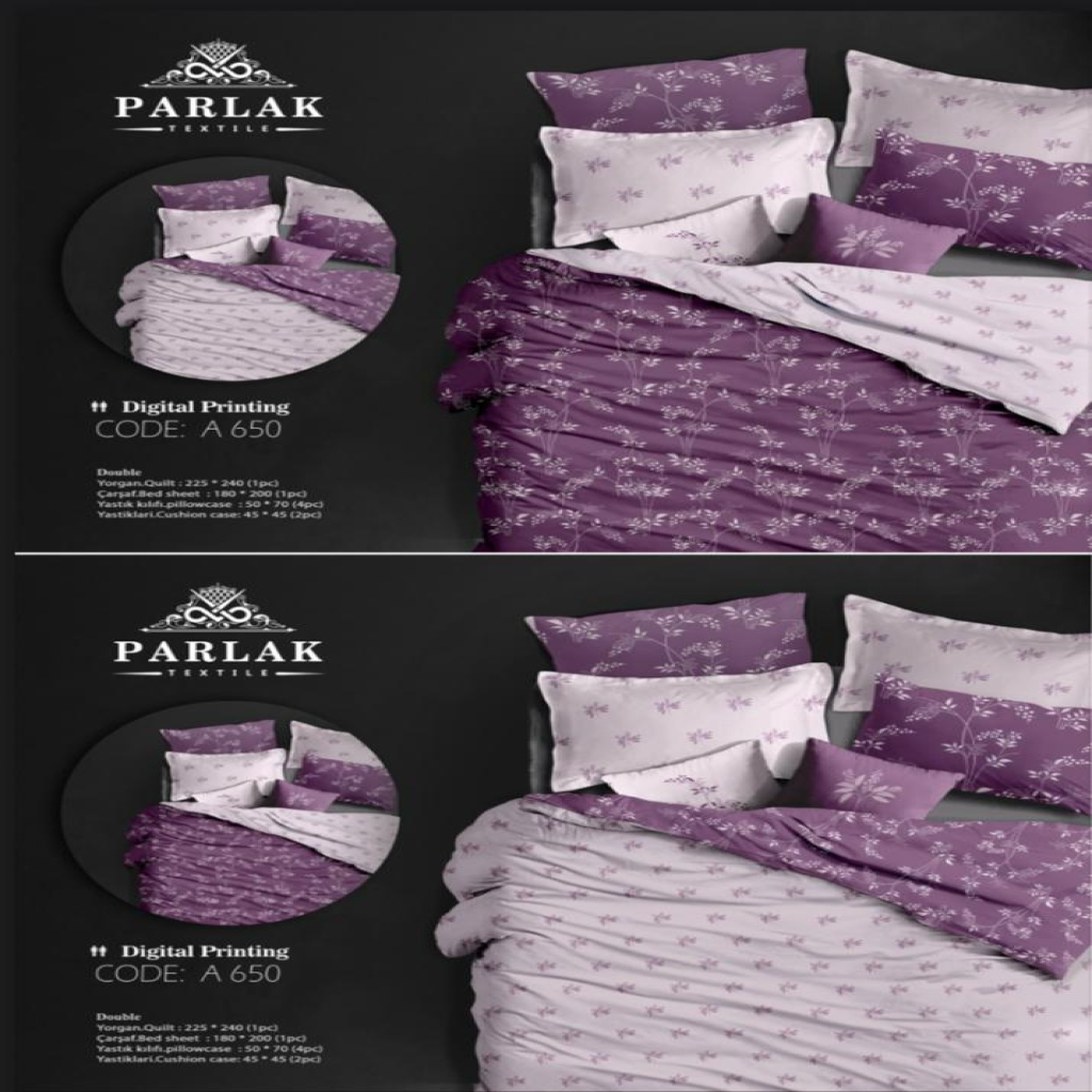 روتختی (دورو چاپ) دونفره پارلاک A 650