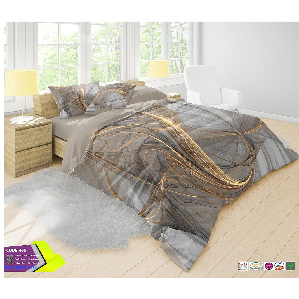 روتختی دو نفره میکروپنبه چاپ دیجیتال465