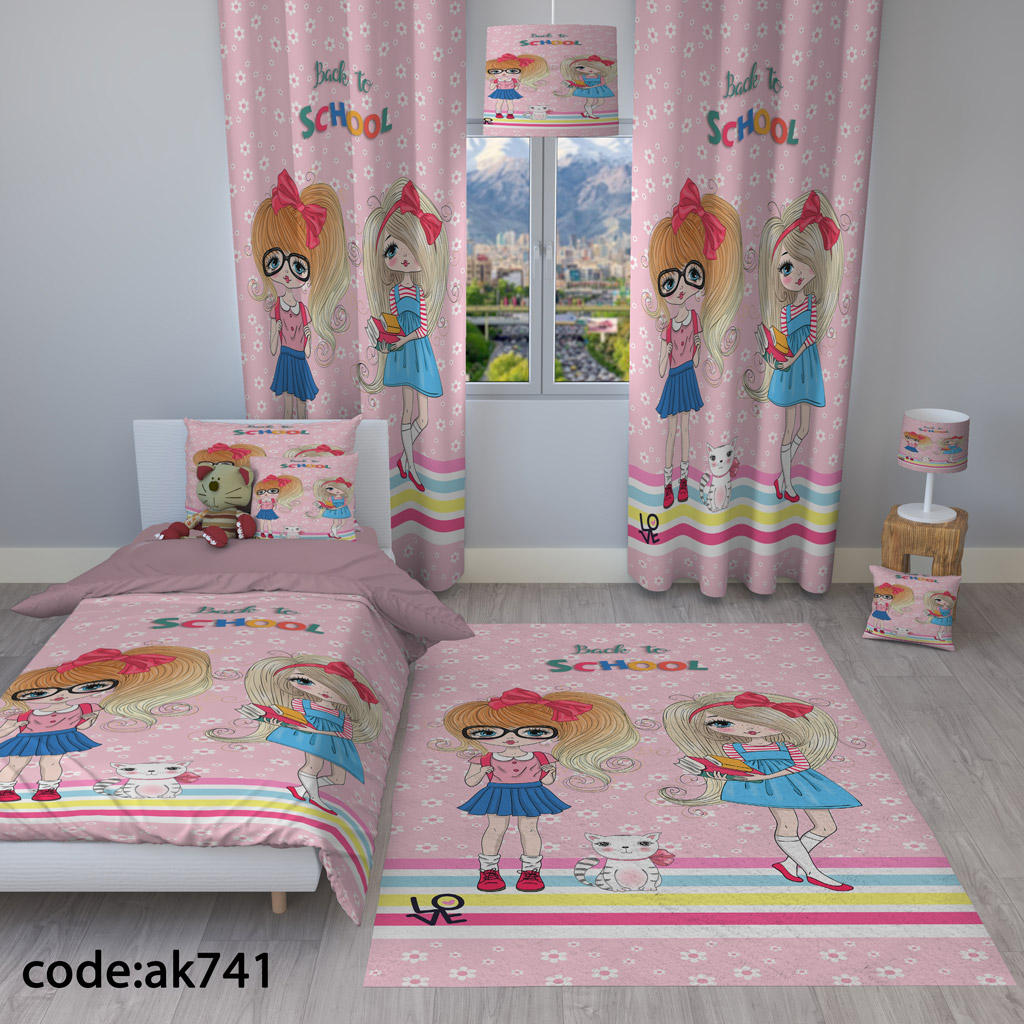 ست کامل اتاق کودک کد ak741