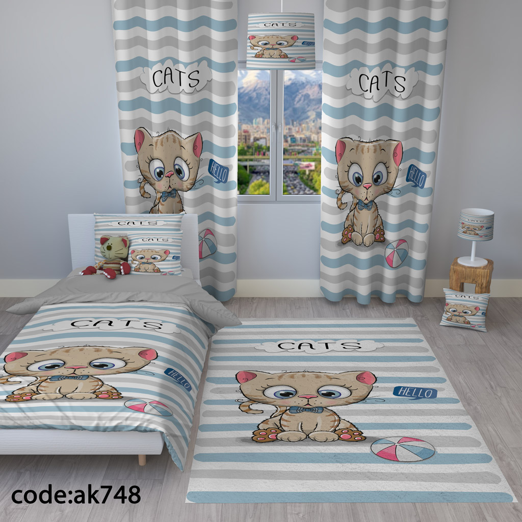 ست کامل اتاق کودک کد ak748