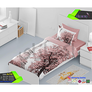روتختی یک نفره میکرو پنبه چاپ دیجیتالAs709
